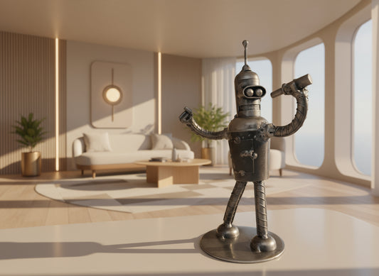 Bender Figur mit Flasche