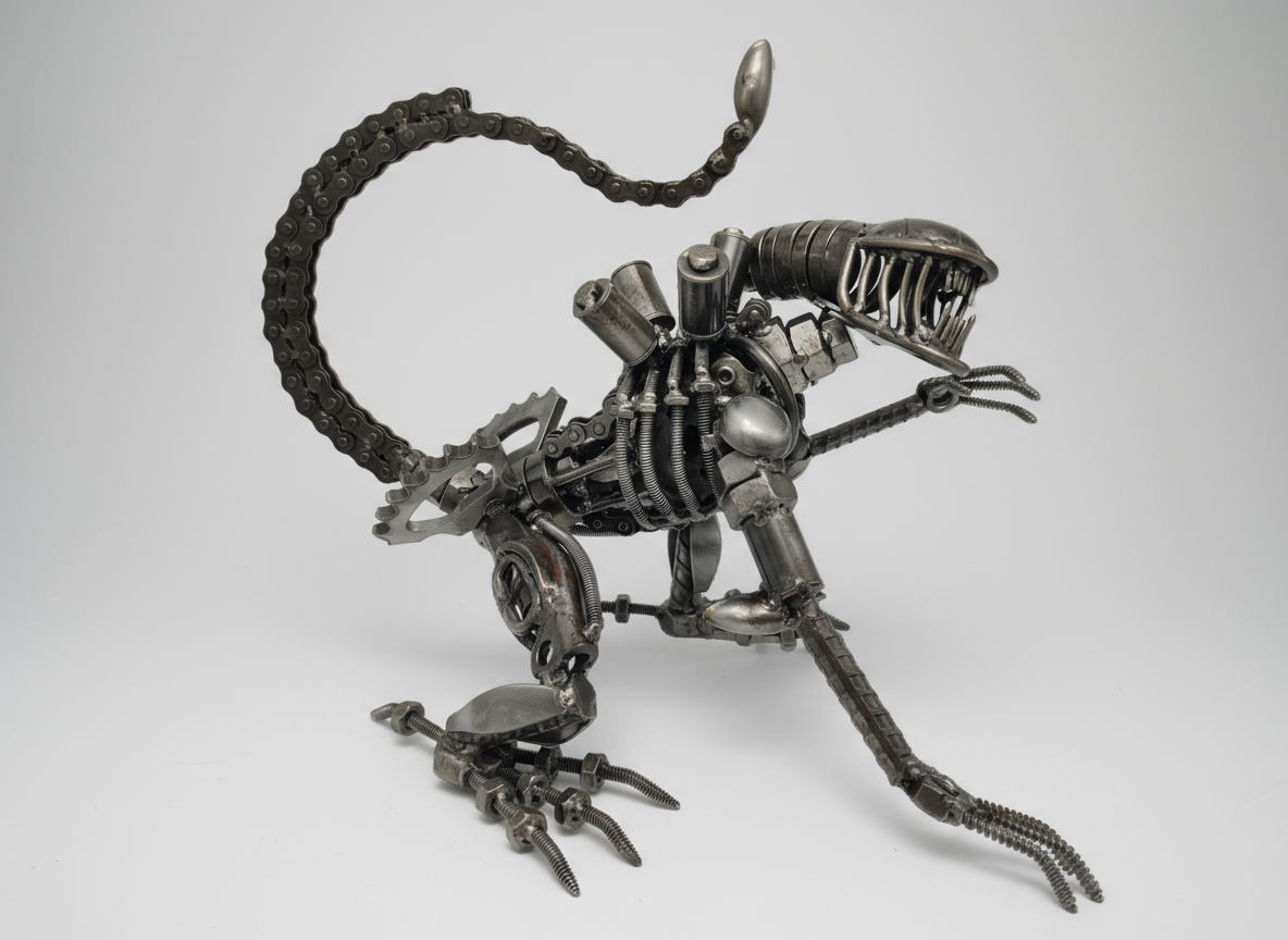 Alien Kriechend 45cm