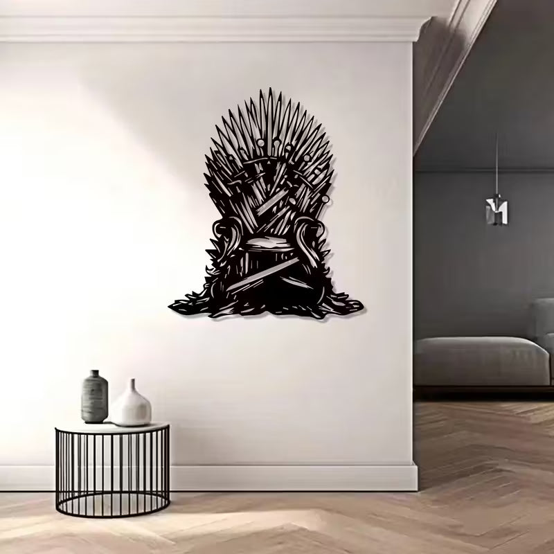 Thron Metalldekoration