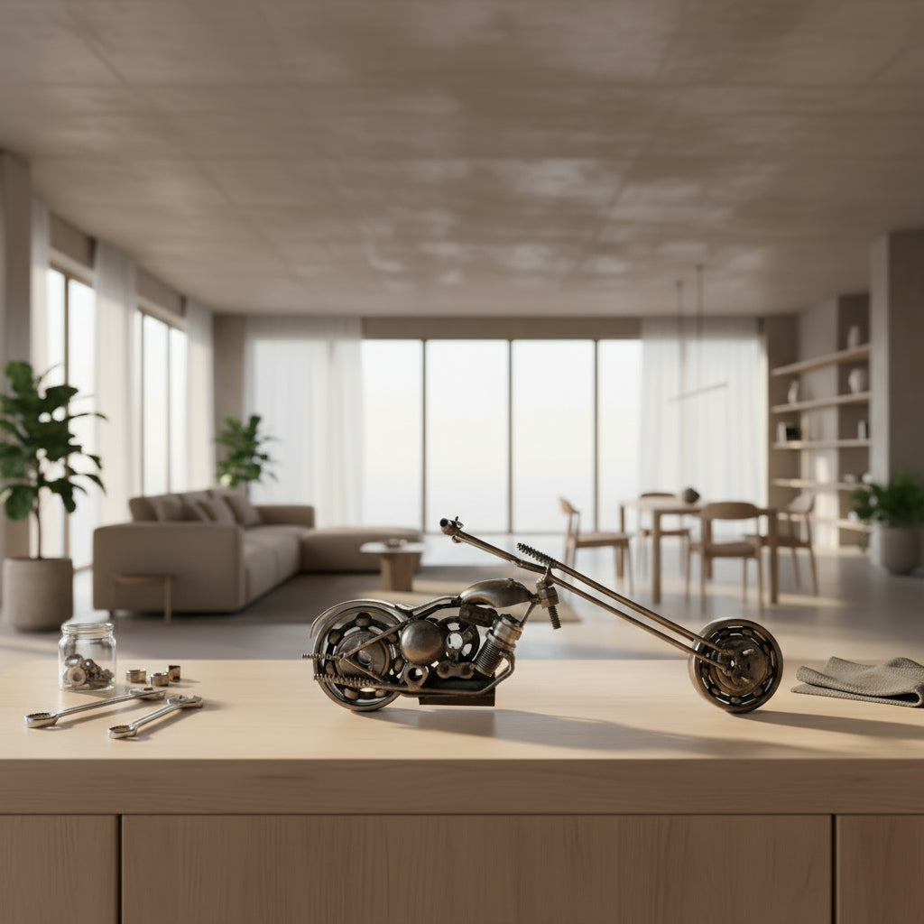 Chopper Langgabel Motorrad