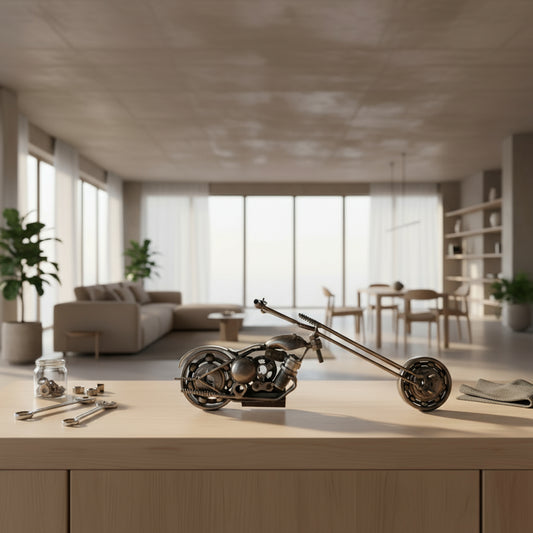 Chopper Langgabel Motorrad