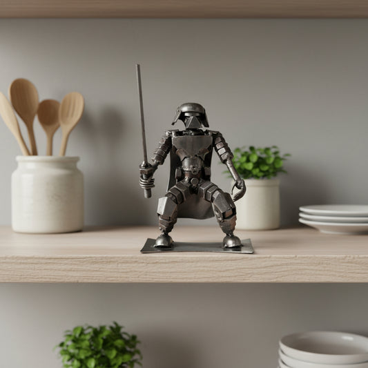 Darth Vader Figur kniend