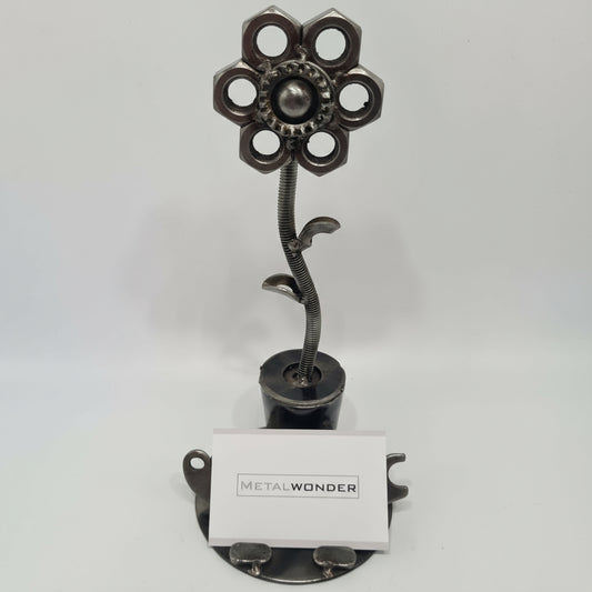 Blume Visitenkartenhalter