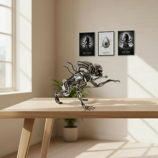 Alien Kriechend Figur