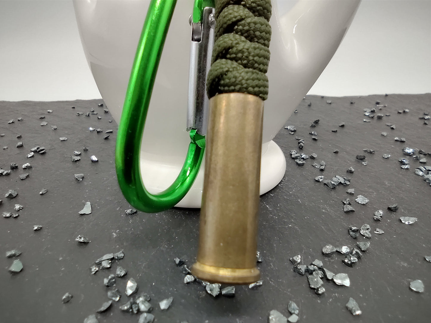 Paracord Anhänger Patrone mit Karabiner