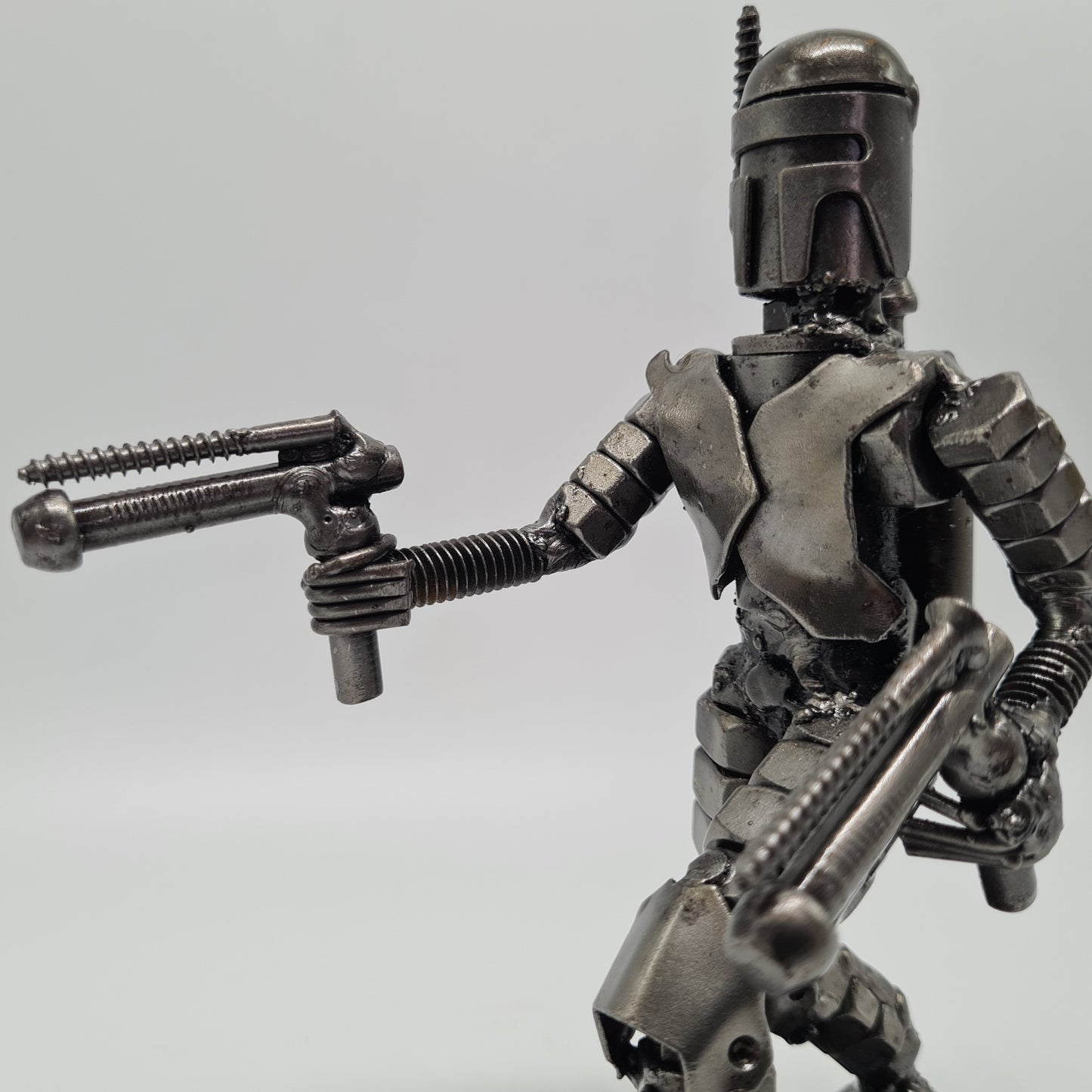 Jango Fett Figur kniend nach vorne