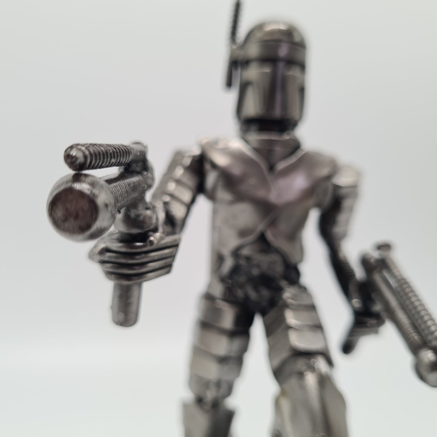 Jango Fett Figur kniend nach vorne