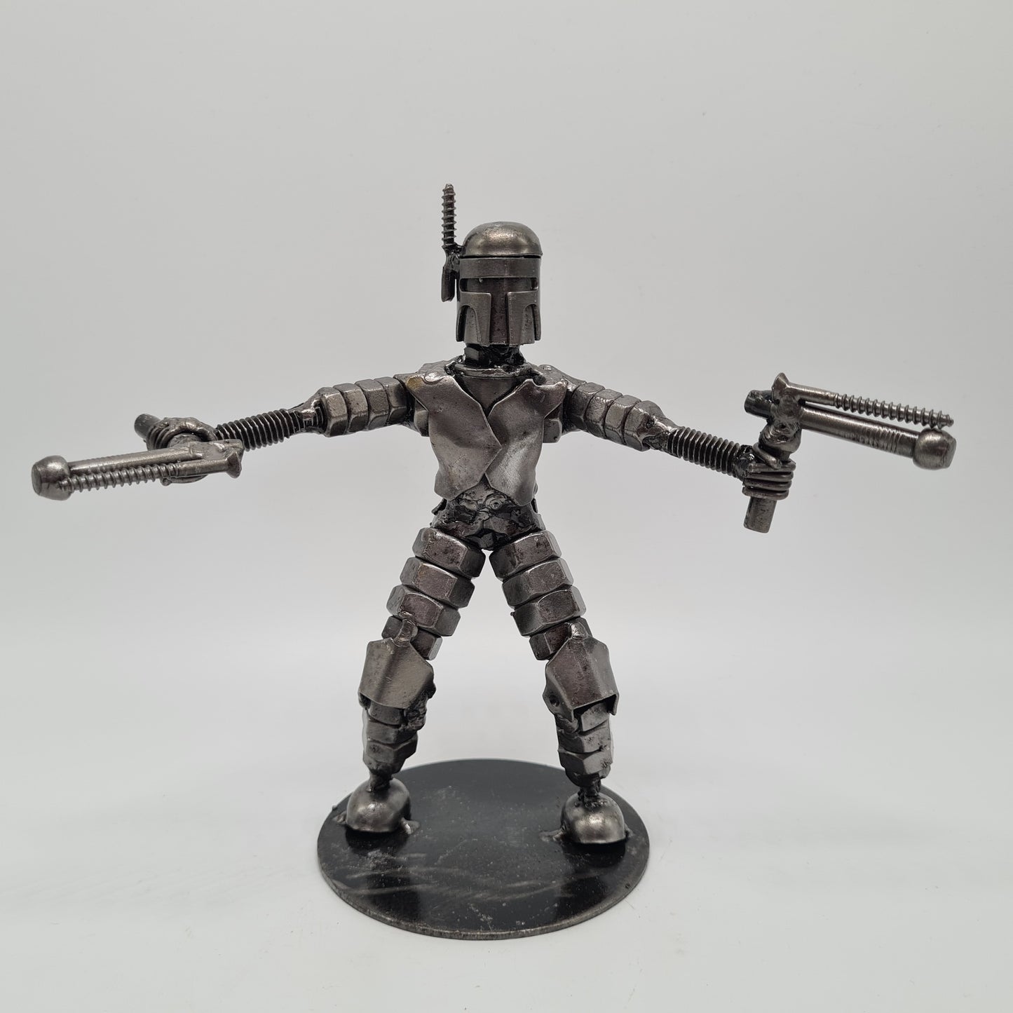 Jango Fett Figur stehend mit Waffe