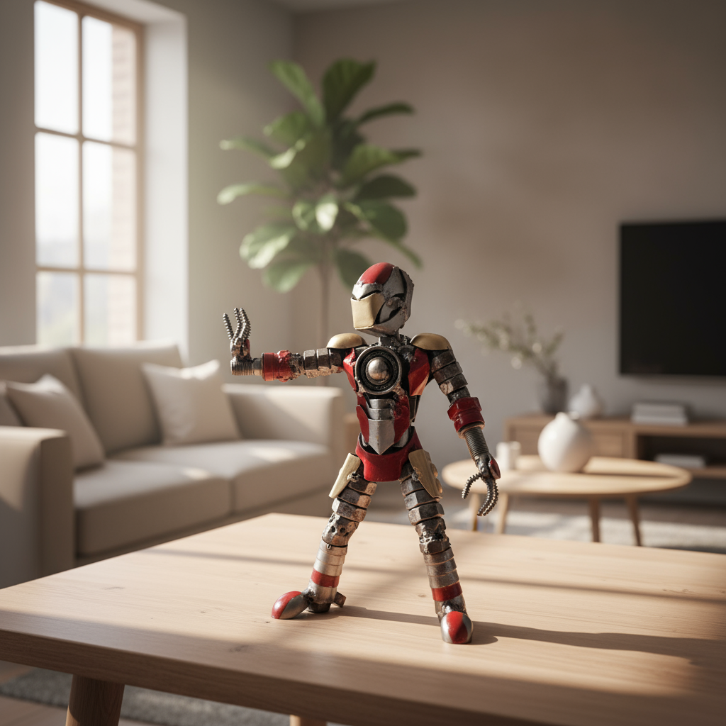 Iron Man Figur stehend klein