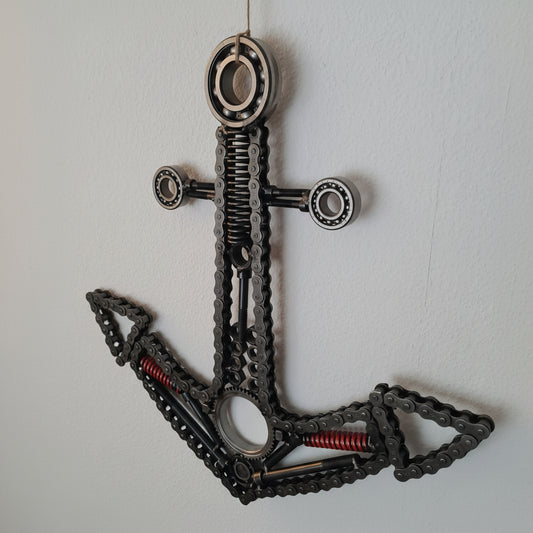 Metallkunst Anker Maritim